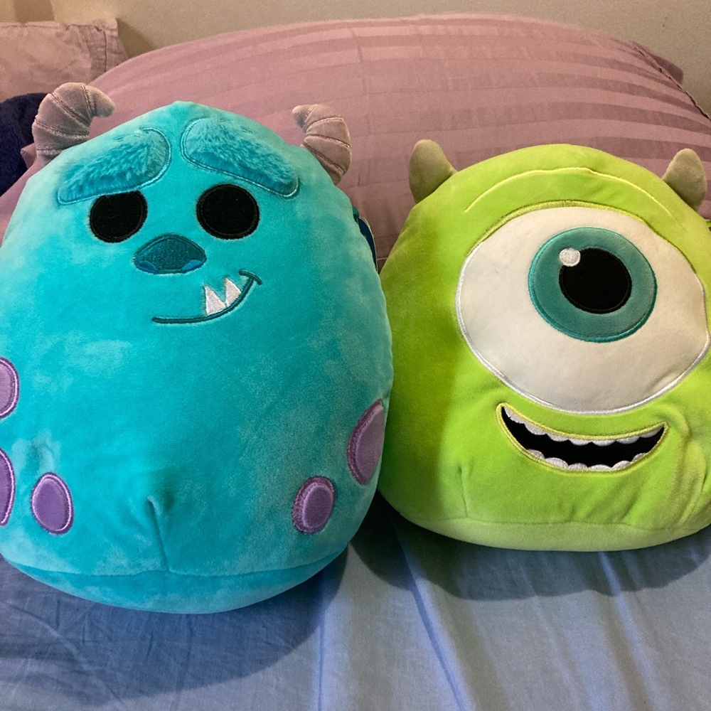 Sully Squishmallow & Mike Squishmallow